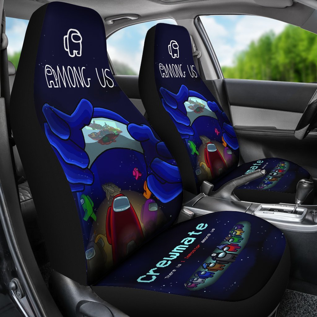 Among Us Crewmate Game Car Seat Covers Gear Wanta