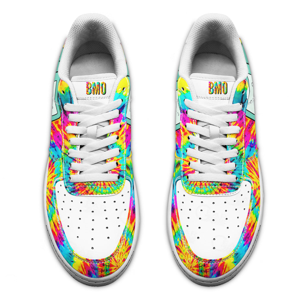 Adventure Time Bmo Air Sneakers Custom Tie Dye Style-Gear Wanta