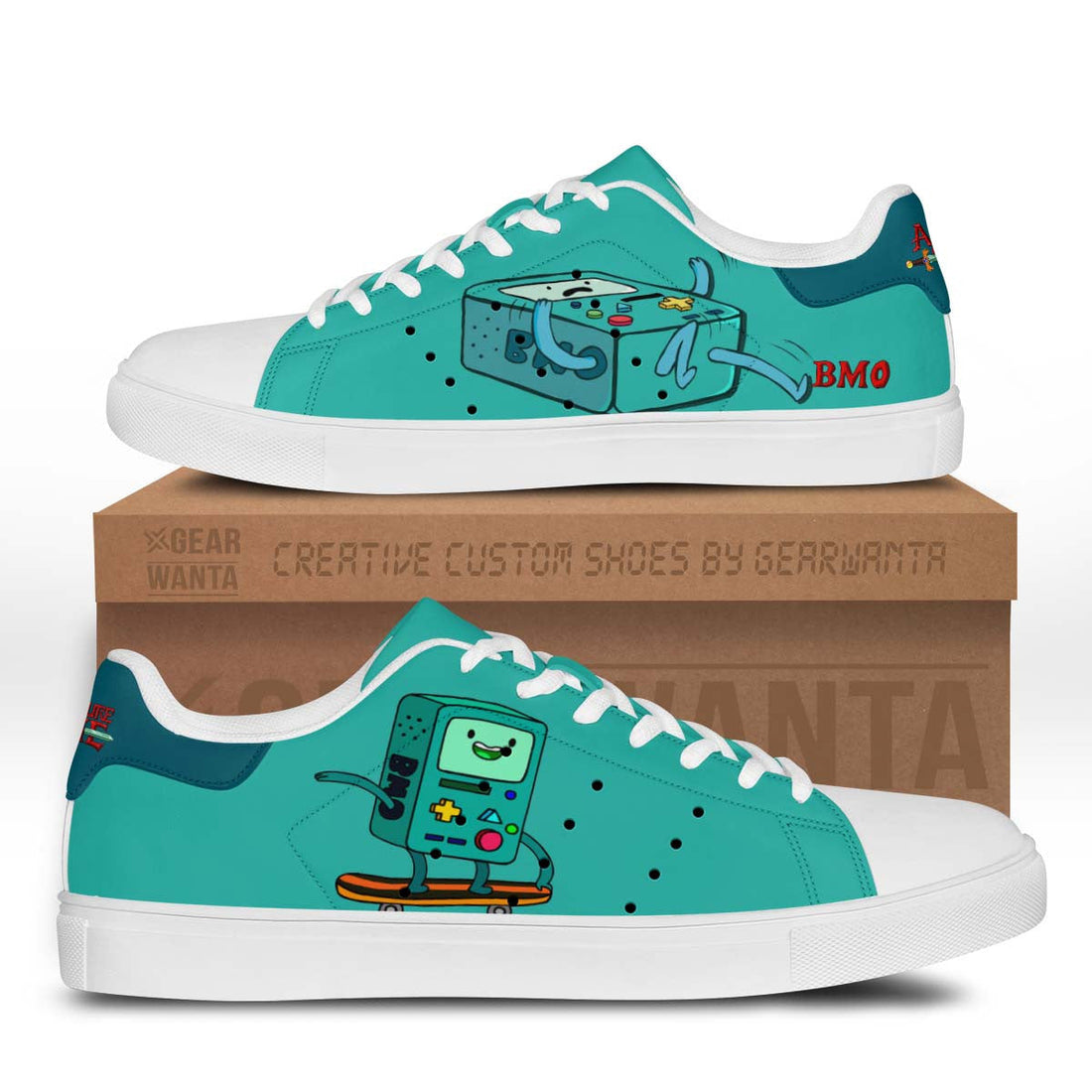Adventure Time Bmo Stan Shoes-Gear Wanta
