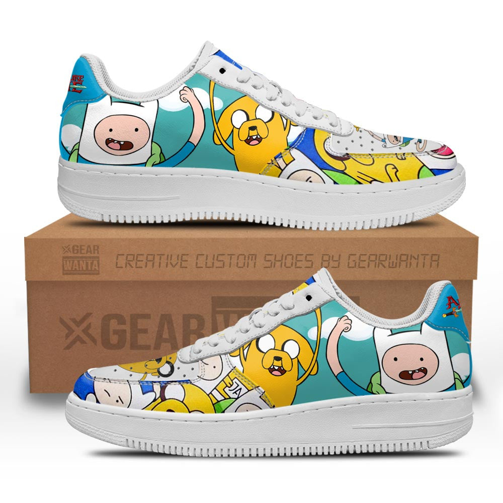 Adventure Time Finn and Jake Rogers Air Sneakers-Gear Wanta