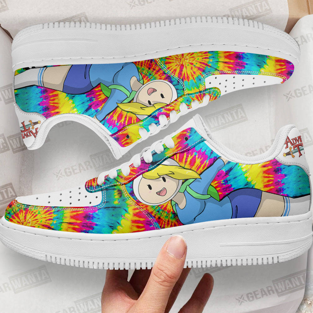 Adventure Time Fionna Air Sneakers Custom Tie Dye Style-Gear Wanta