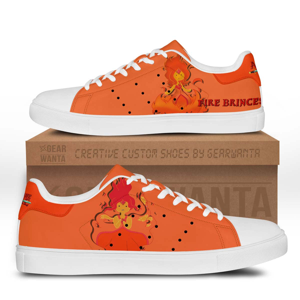 Adventure Time Fire Princess Stan Shoes Custom-Gear Wanta