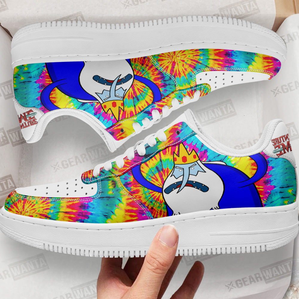 Adventure Time Ice King Air Sneakers Custom Tie Dye Style-Gear Wanta