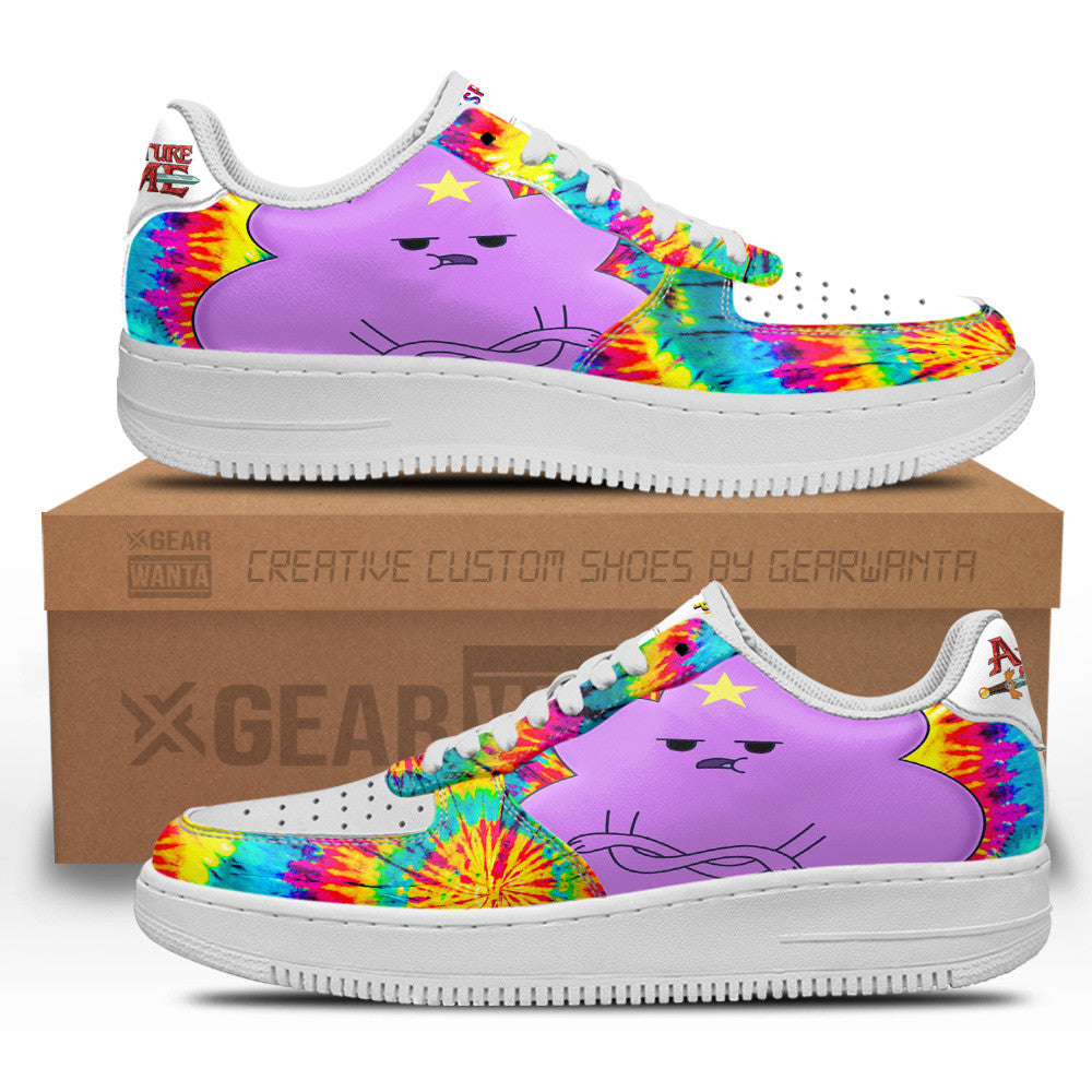 Adventure Time Lumpy Space Princess Air Sneakers Custom Tie Dye Style-Gear Wanta