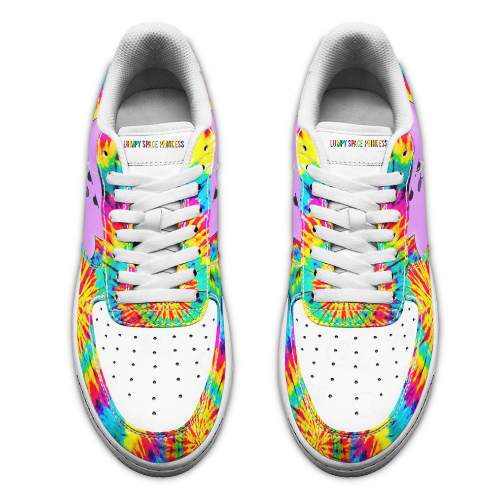 Adventure Time Lumpy Space Princess Air Sneakers Custom Tie Dye Style-Gear Wanta