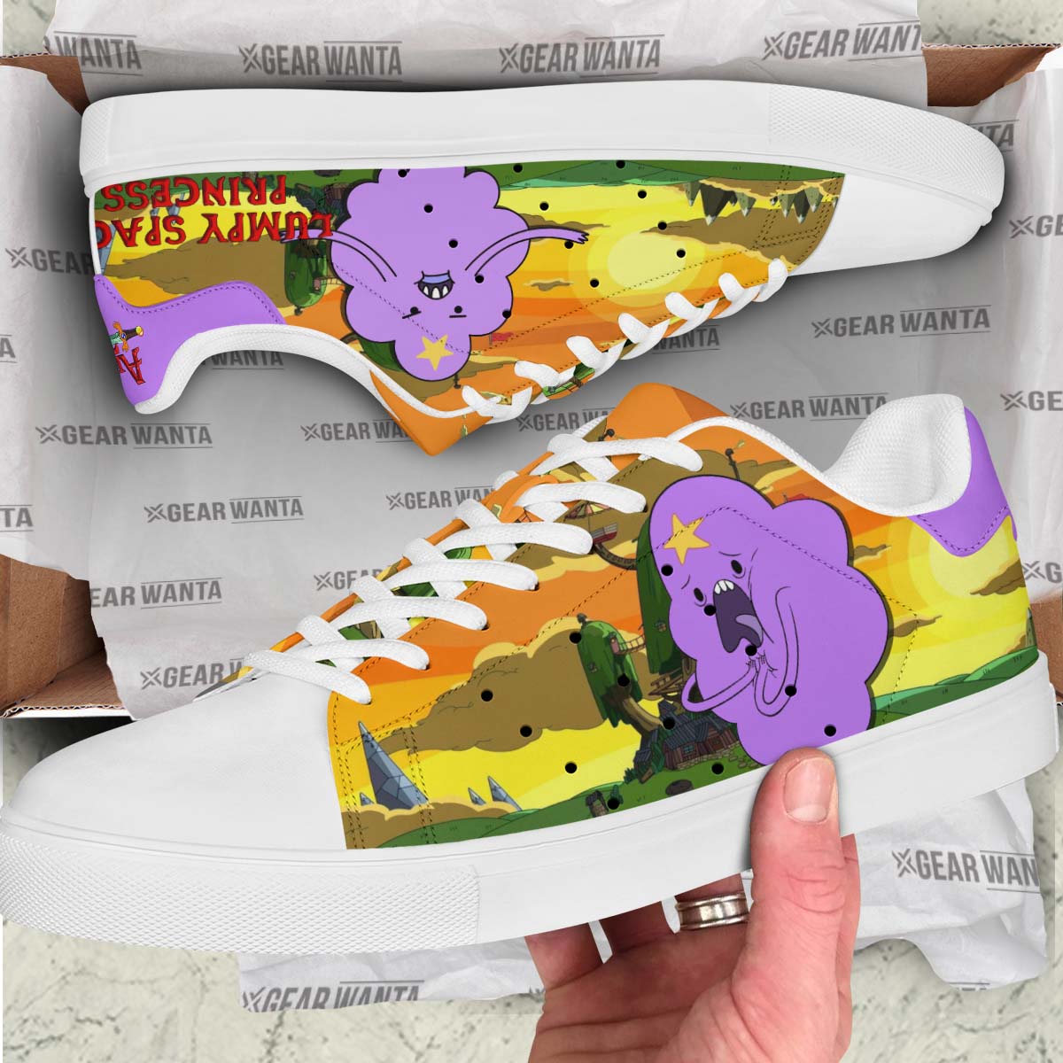 Adventure Time Lumpy Space Princess Stan Shoes Custom-Gear Wanta