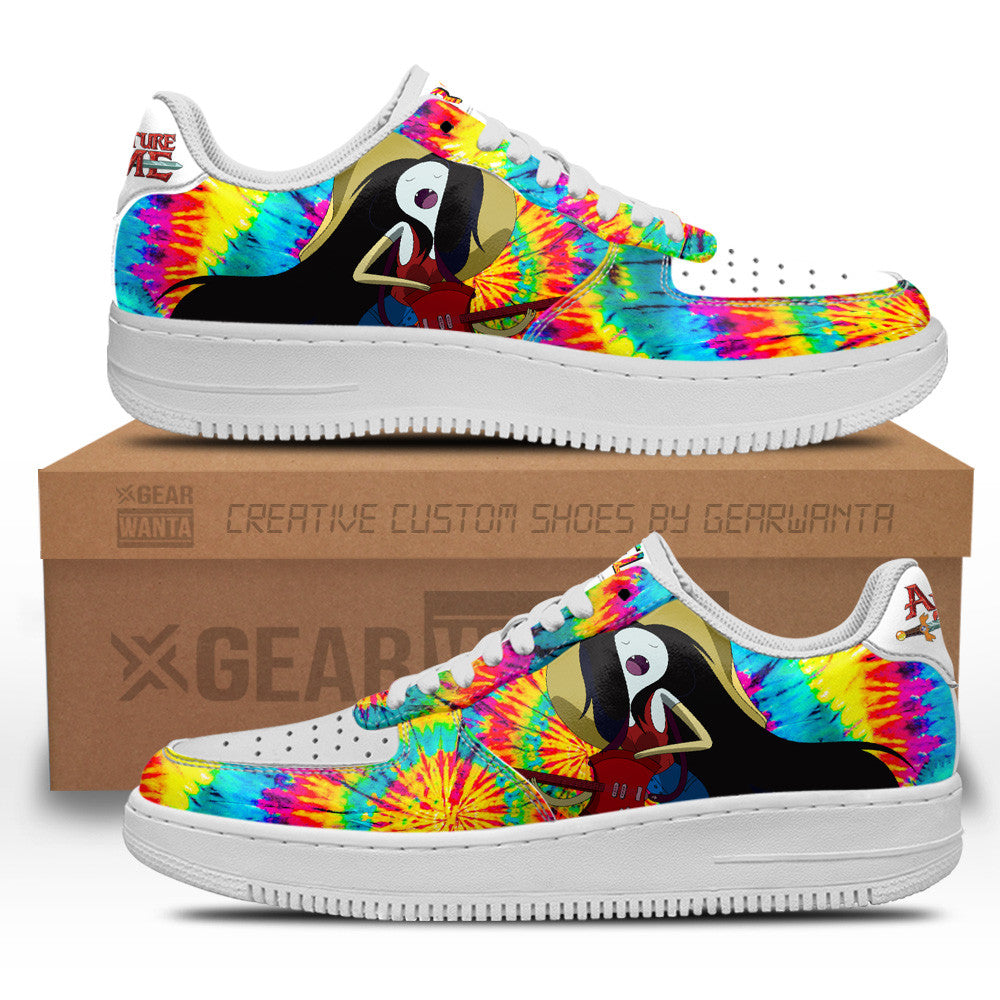 Adventure Time Marceline Air Sneakers Custom Tie Dye Style-Gear Wanta