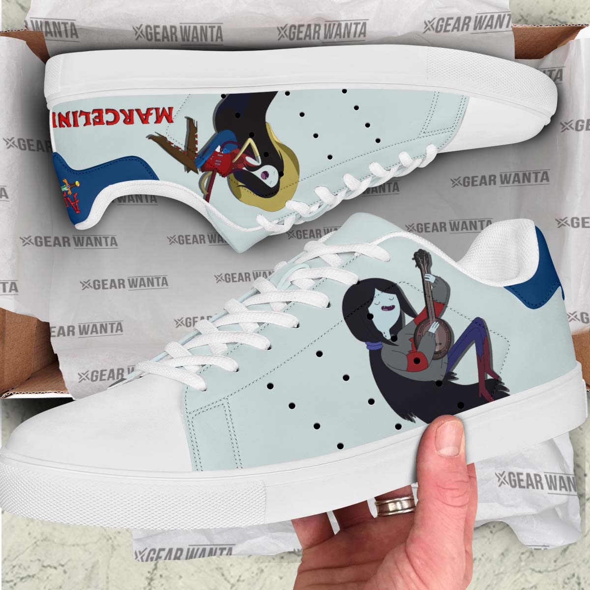 Adventure Time Marceline Stan Shoes Custom-Gear Wanta