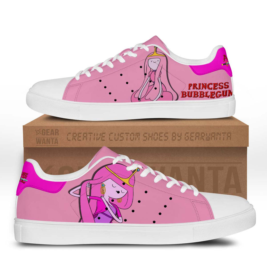 Adventure Time Princess Bubblegum Stan Shoes Custom-Gear Wanta
