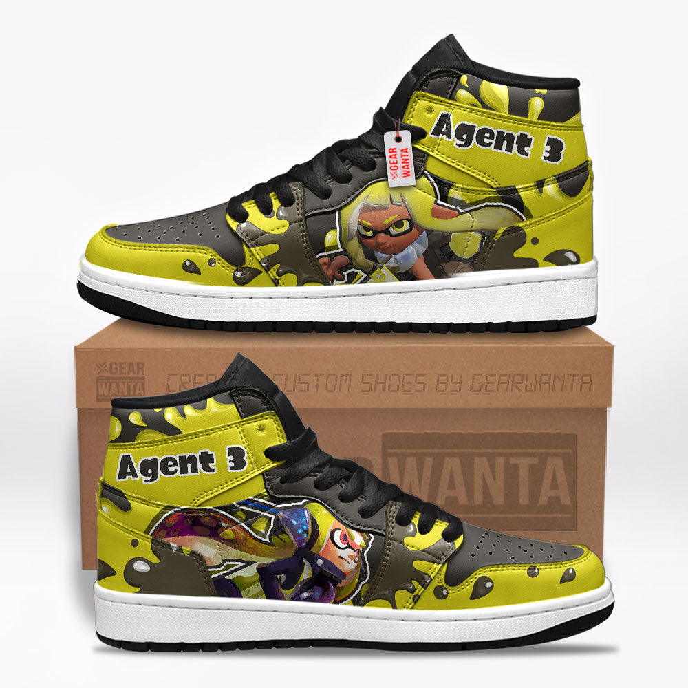 Agent 3 Splatoon J1 Shoes Custom For Fans TT20-Gear Wanta