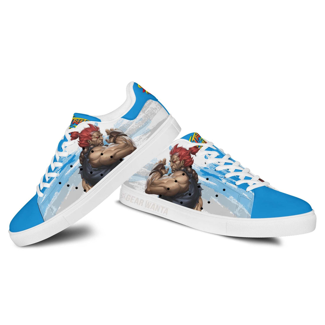 Akuma Stan Shoes Custom Street Fighter Game Shoes-Gear Wanta