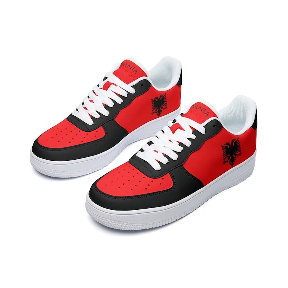 Albania Flag Air Force Shoes Custom Country