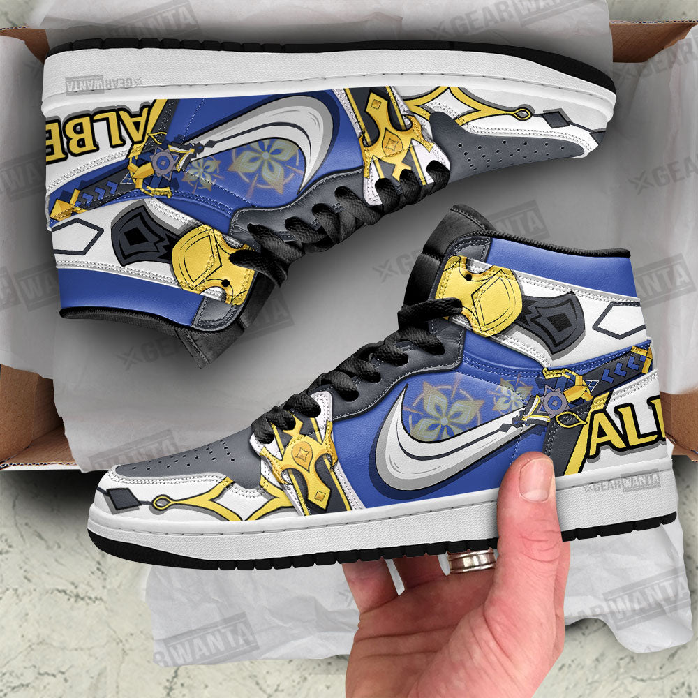 Albedo Genshin Shoes Custom For Fans Sneakers TT19-Gear Wanta