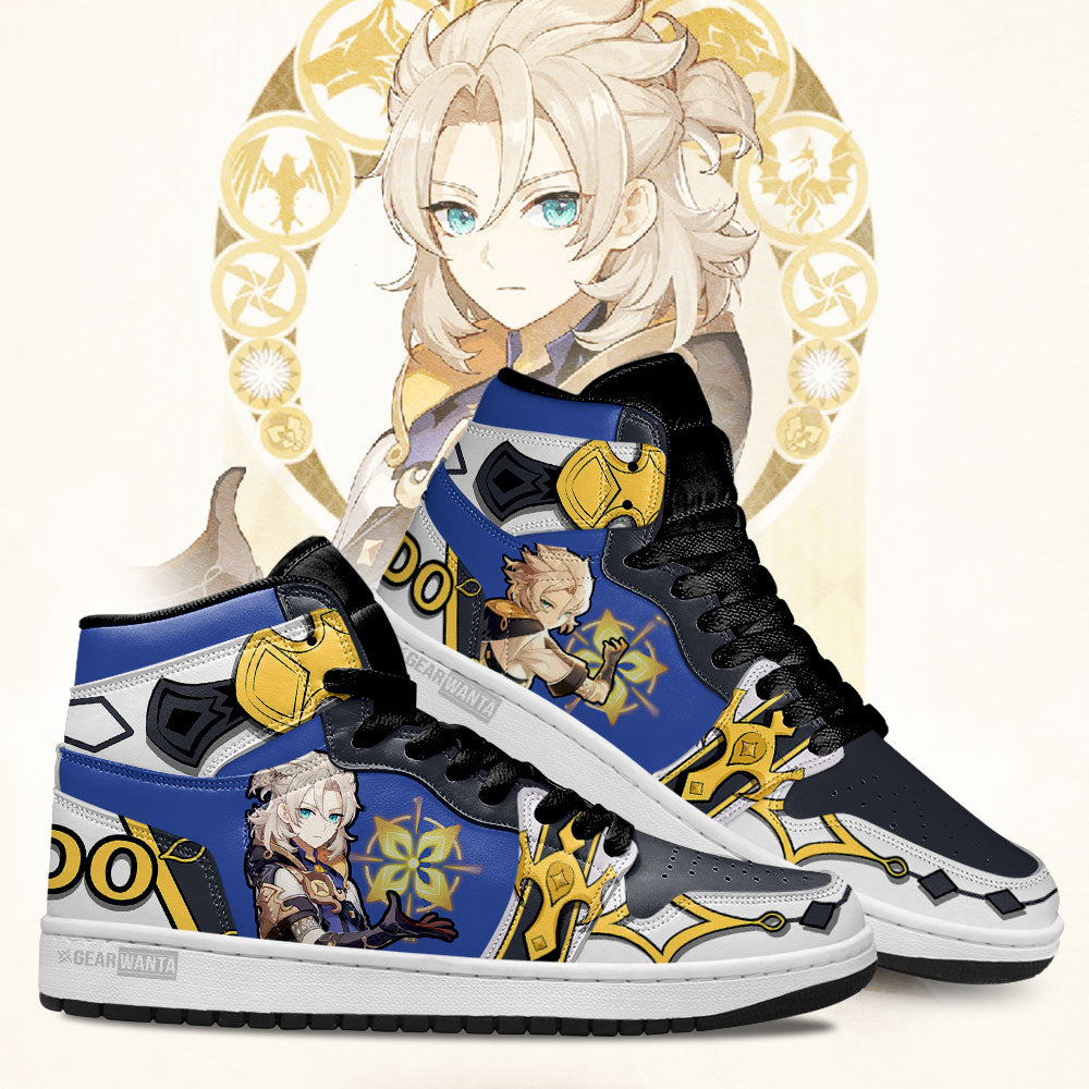 Albedo Genshin Shoes Custom For Fans Sneakers TT19-Gear Wanta