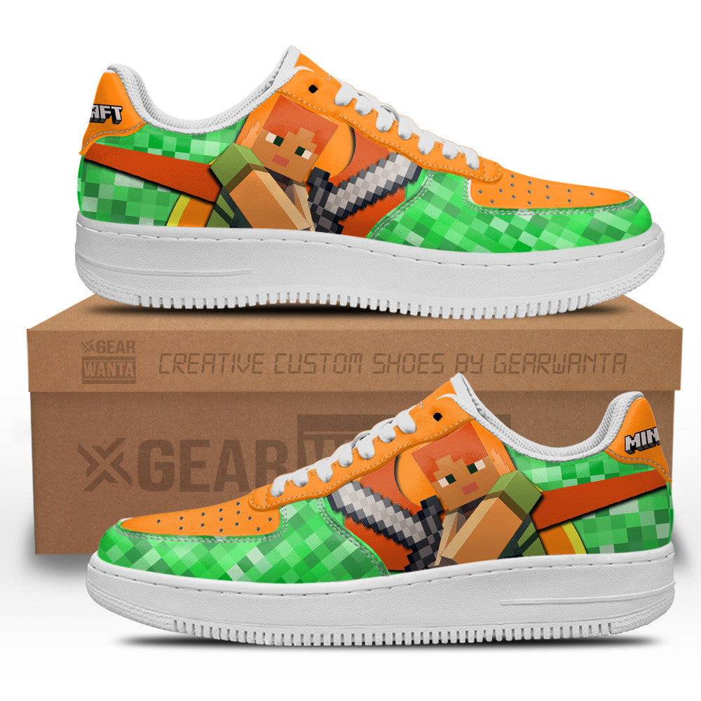 Alex Minecraft Custom Air Sneakers LT11-Gear Wanta