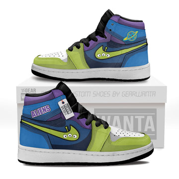 Aliens The Squeeze Toy Kids Sneakers Custom Shoes For Kid Gearwanta.com