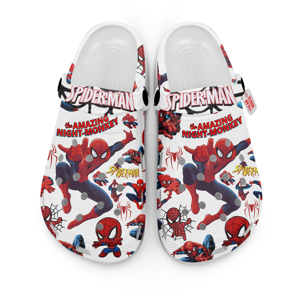 Amazing Spider-Man Clogs Shoes