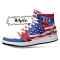 American Flag JD1 High Top Shoes 