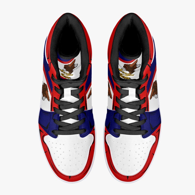 American Samoa Flag JD1 High Top Shoes 