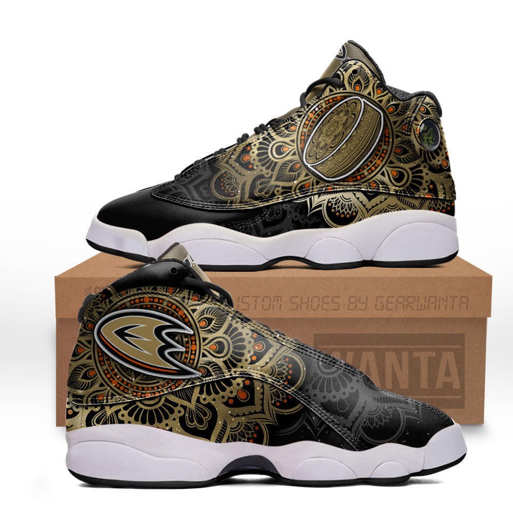 Anaheim Ducks J13 Sneakers Custom Shoes-Gear Wanta