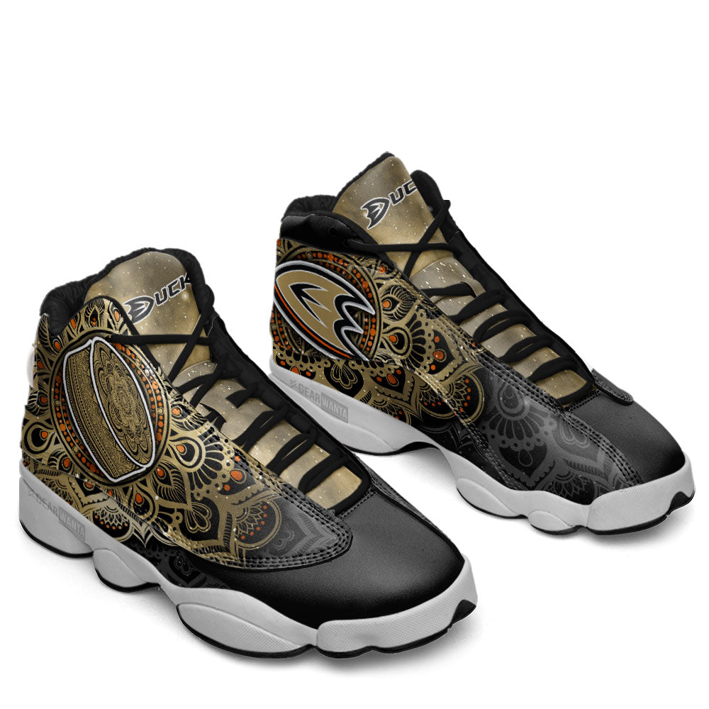 Anaheim Ducks J13 Sneakers Custom Shoes-Gear Wanta