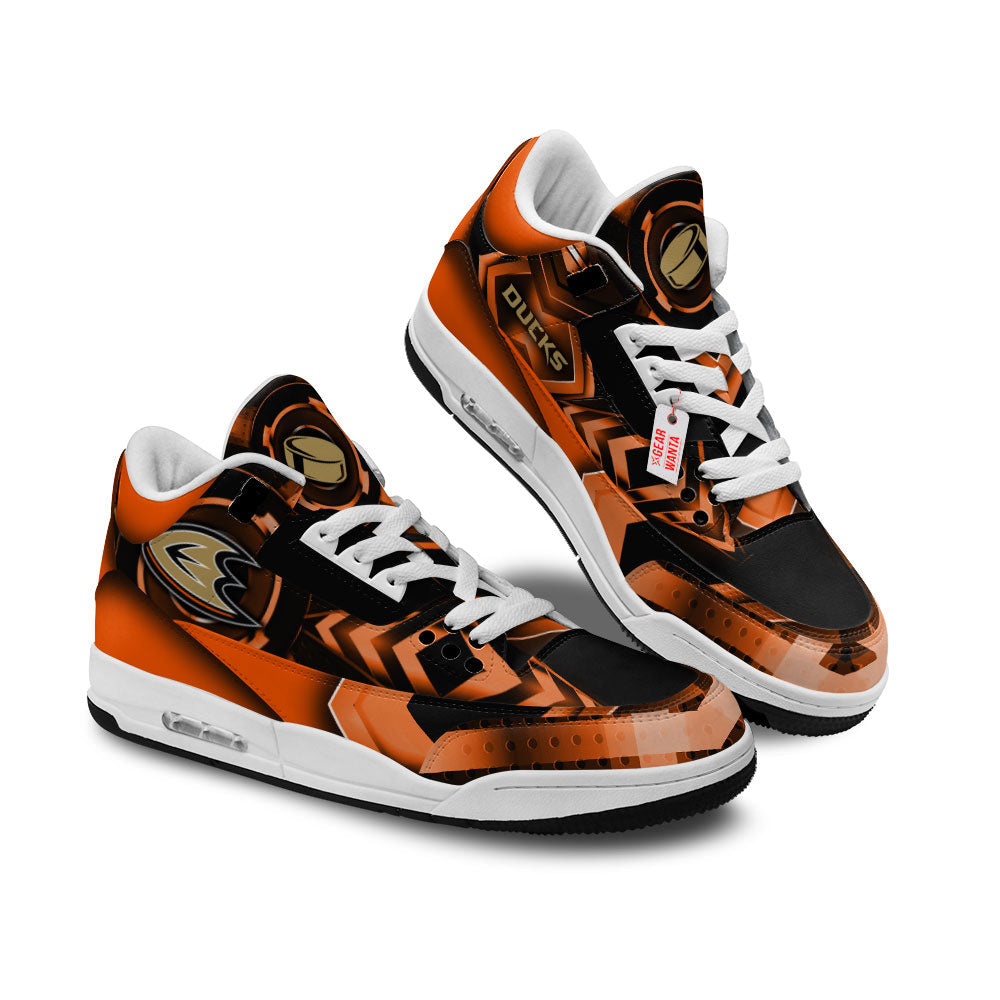 Anahelm Ducks J3 Sneakers Custom Shoes-Gear Wanta