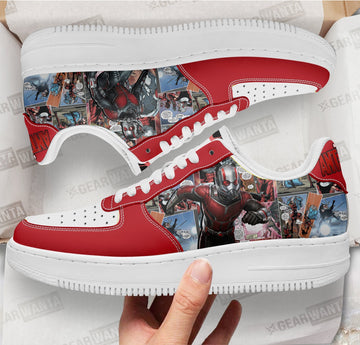 Ant-Man Air Sneakers Custom Superhero Comic Shoes-Gear Wanta