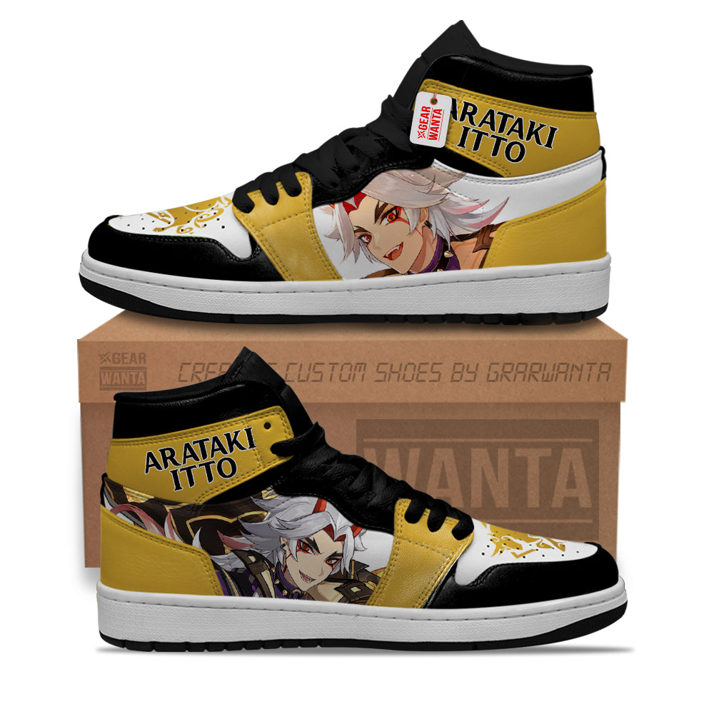 Arataki Itto J1 Shoes Personalized Game Collection- gearwanta.com