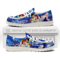 Ariel And Prince Eric Canvas Loafer Shoes Vanlentine's Gifts Idea-gearwanta.com