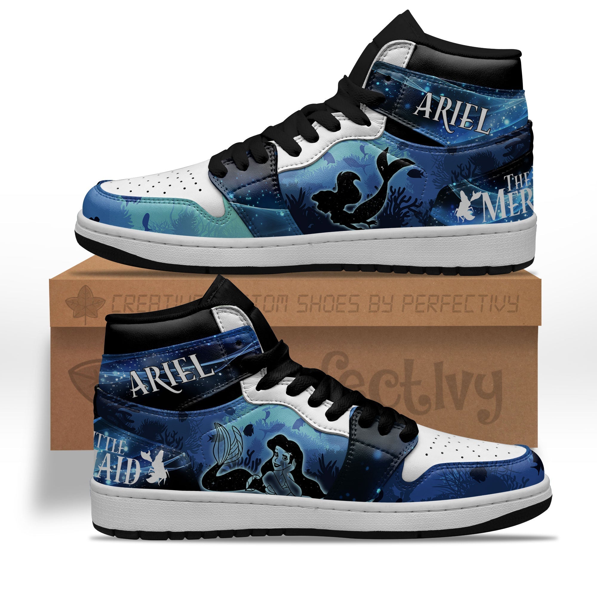 Ariel Silhouette J1 Shoes Custom For Fans Sneakers PT10-Gear Wanta