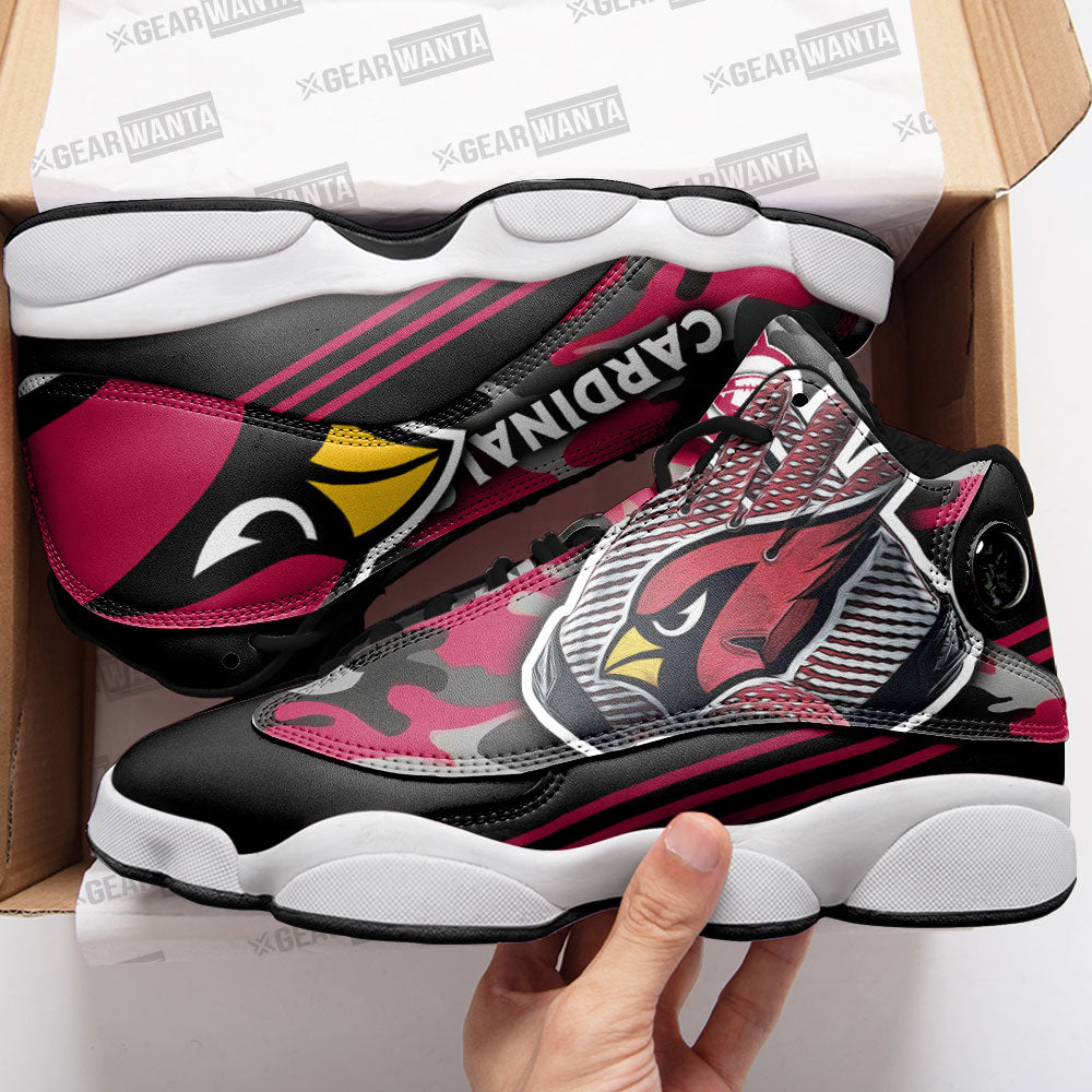 Arizona Cardinals J13 Sneakers Custom Shoes-Gear Wanta