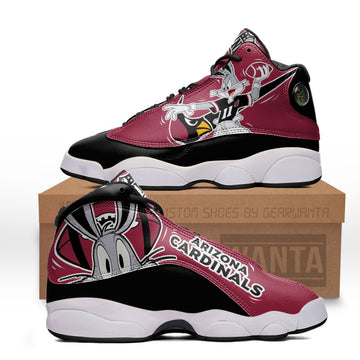 Arizona Cardinals J13 Sneakers Custom Shoes-Gear Wanta