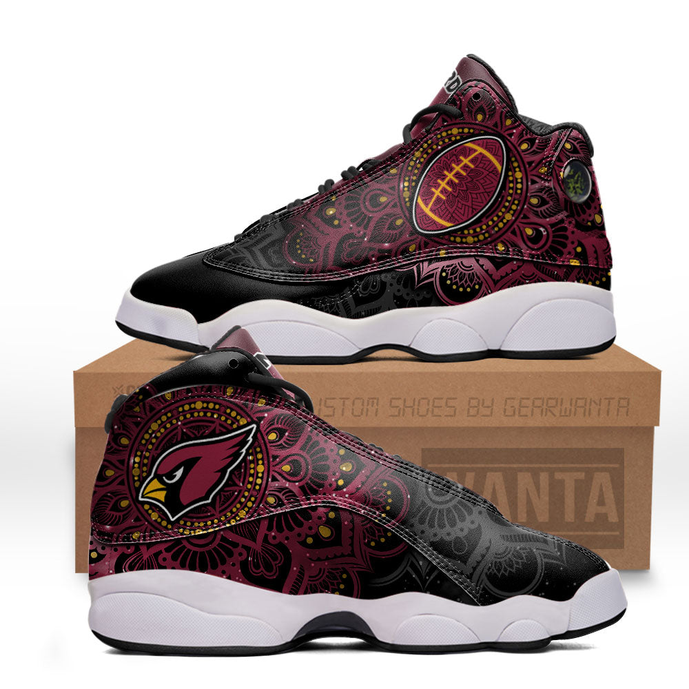 Arizona Cardinals J13 Sneakers Custom Shoes-Gear Wanta