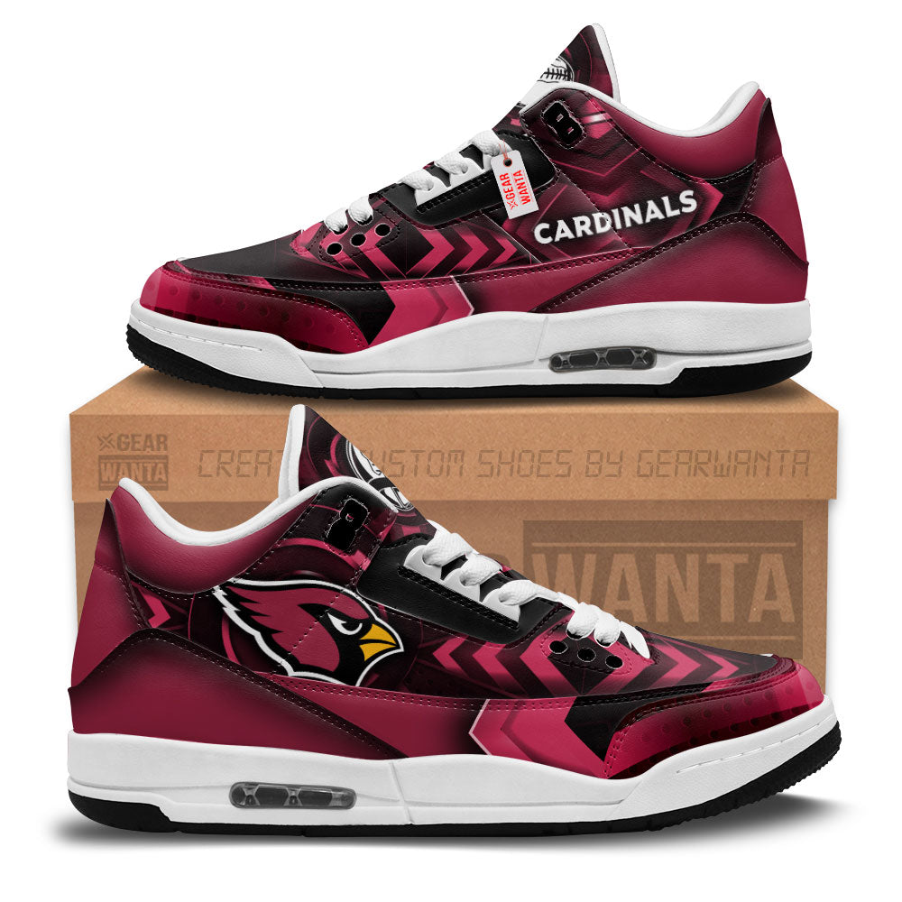 Arizona Cardinals J3 Sneakers Custom Shoes-Gear Wanta