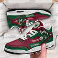 Arizona Coyotes J3 Sneakers Custom Shoes-Gear Wanta