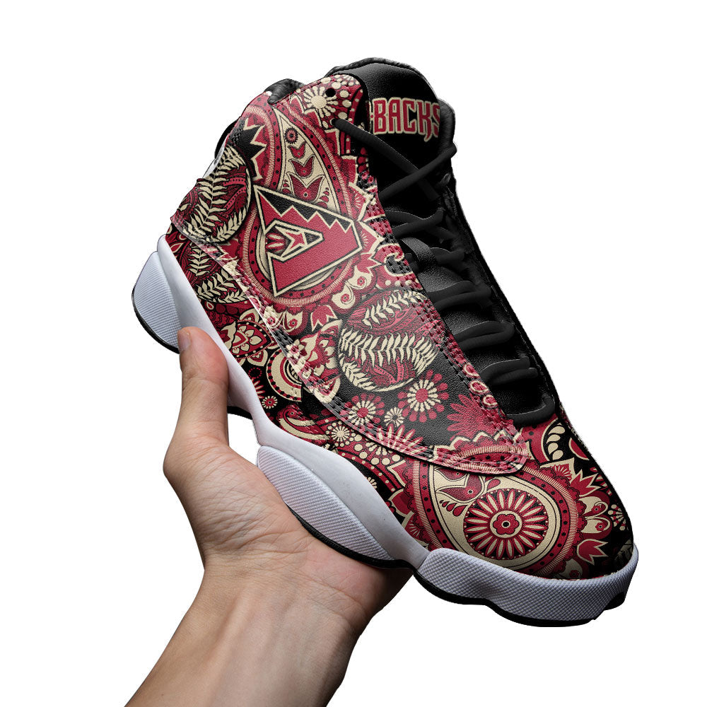 Arizona Diamondbacks J13 Sneakers Custom Shoes-Gear Wanta