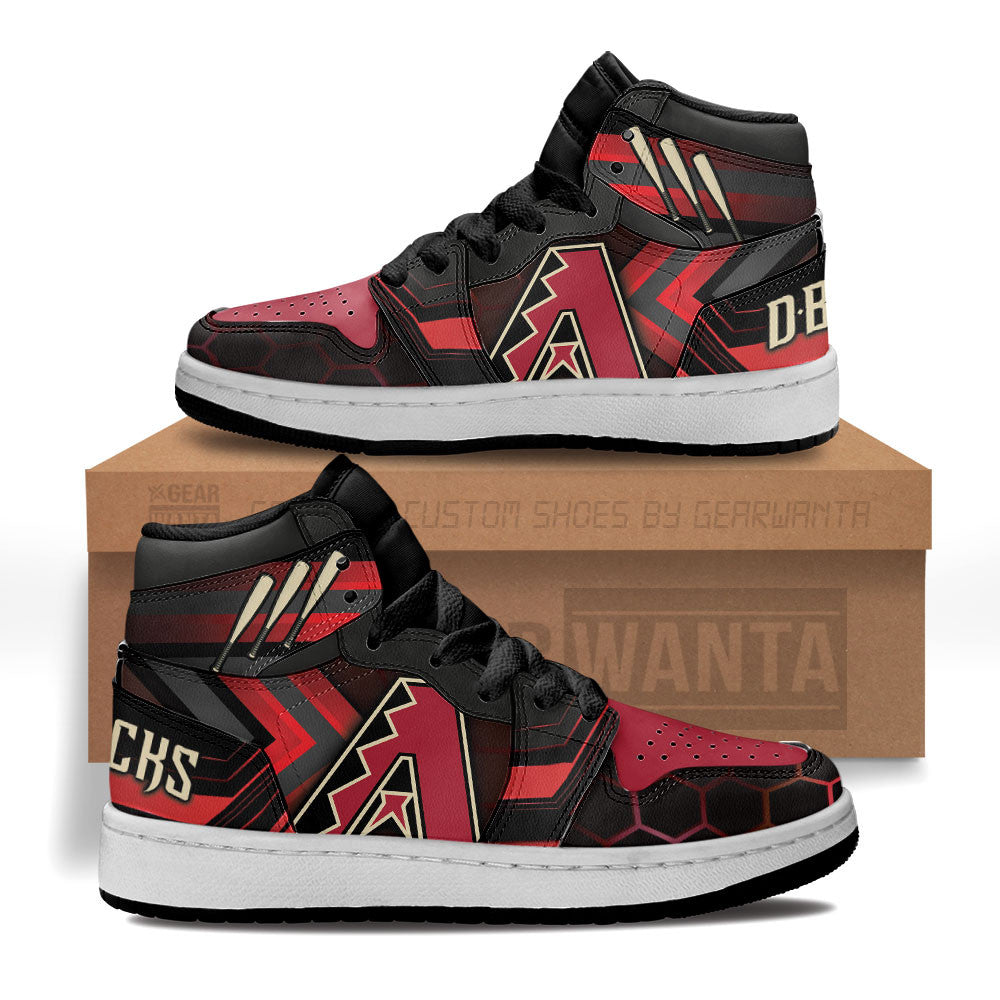 Arizona Diamondbacks Kid Sneakers Custom-Gear Wanta