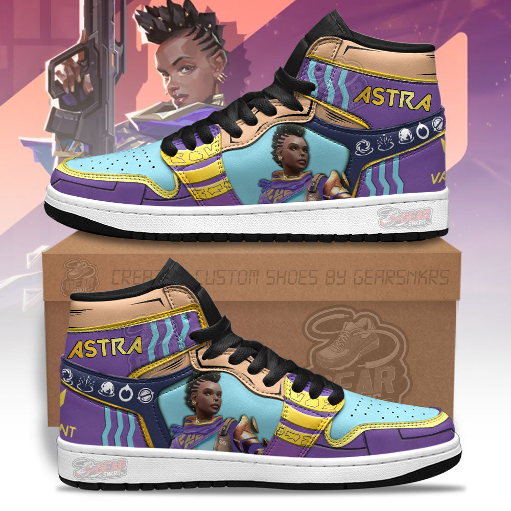 Astra Valorant Agent Shoes Custom Gifts Idea For Fans MN13-Gear Wanta