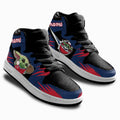 Atlanta Braves Kid Sneakers Custom For Kids-Gear Wanta