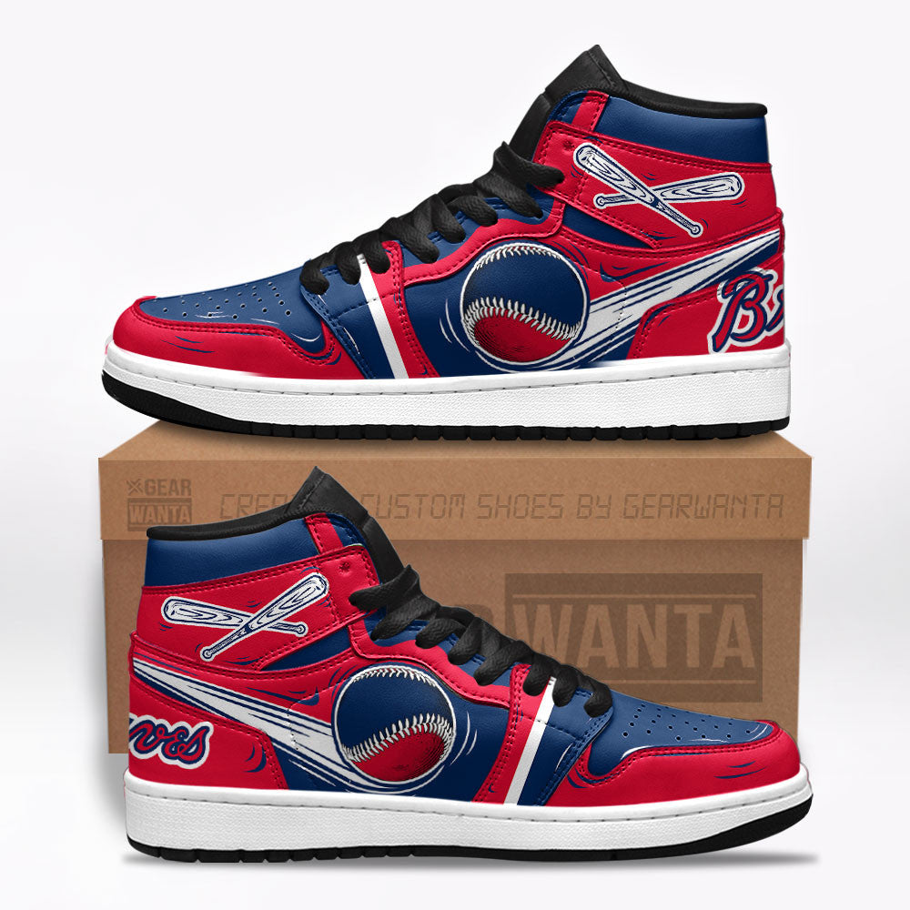 Atlanta Braves Shoes Custom Gifts Idea For Fans TT13-Gear Wanta