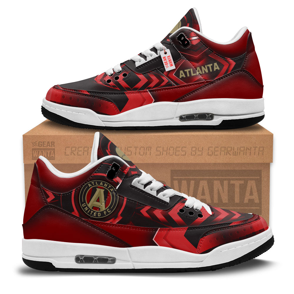 Atlanta United J3 Sneakers Custom Shoes-Gear Wanta