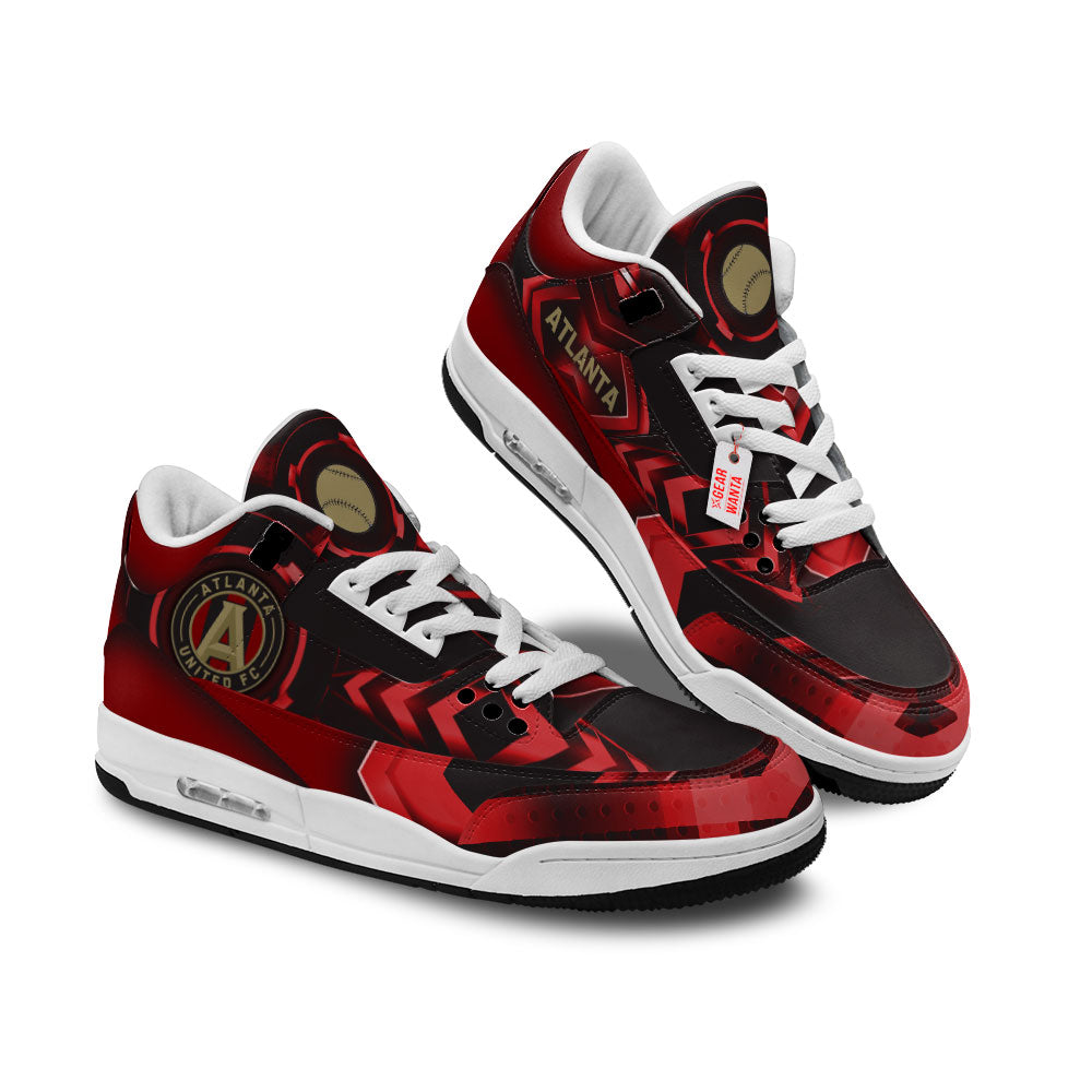 Atlanta United J3 Sneakers Custom Shoes-Gear Wanta