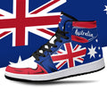 Australia Flag JD1 High Top Shoes 