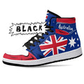 Australia Flag JD1 High Top Shoes 