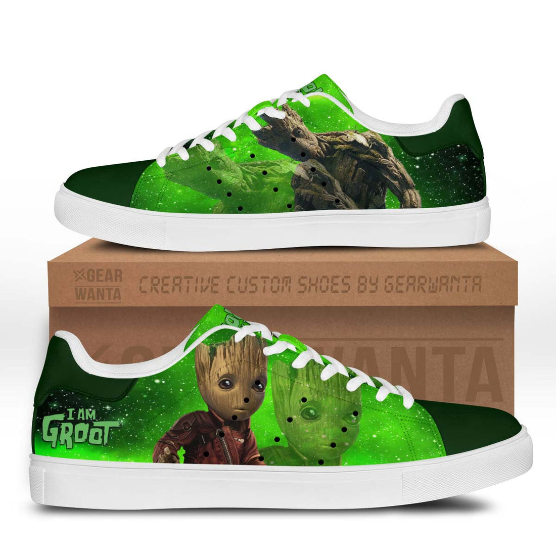 Avengers Groot Stan Shoes Custom-Gear Wanta