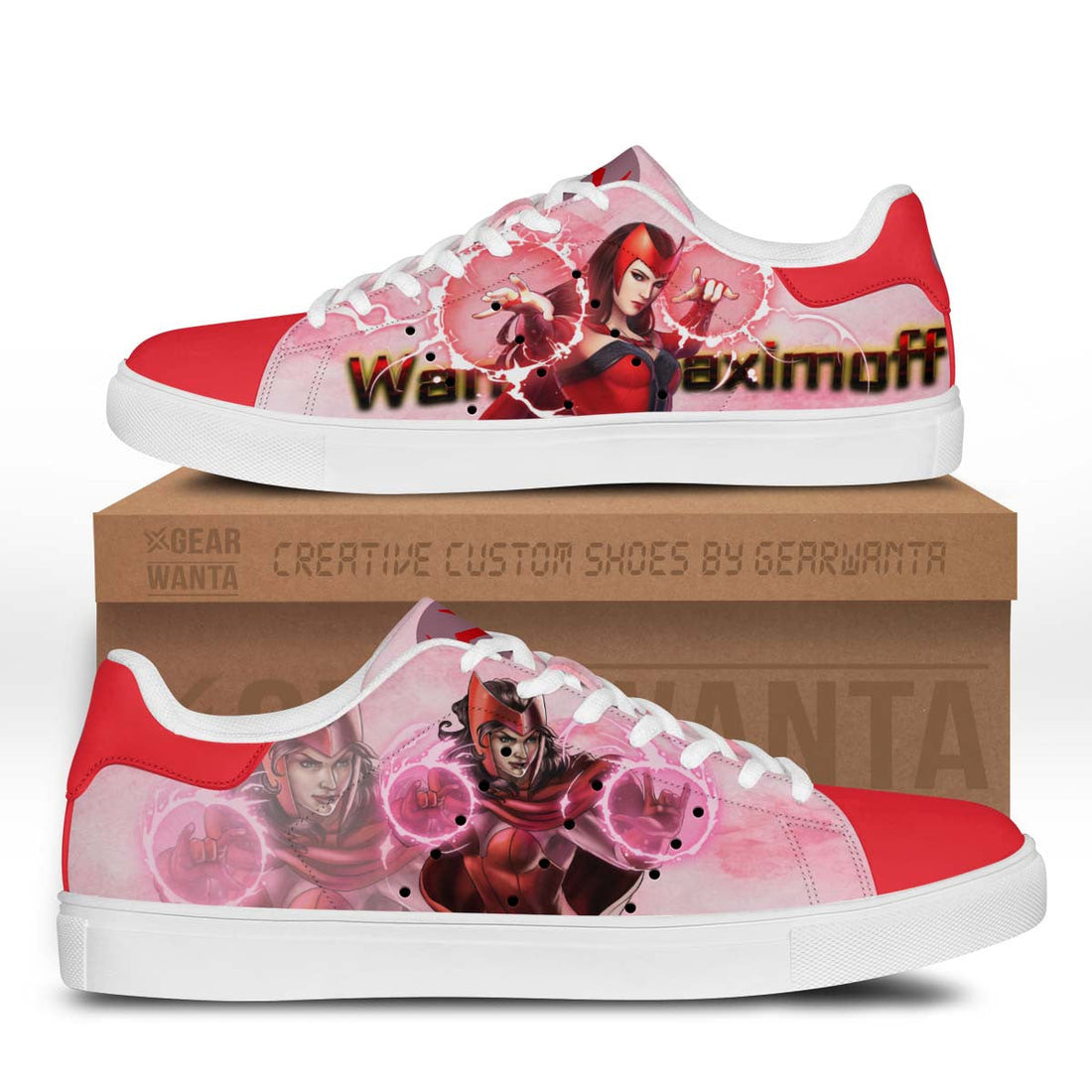 Avengers Scarlet Witch Stan Shoes Custom-Gear Wanta