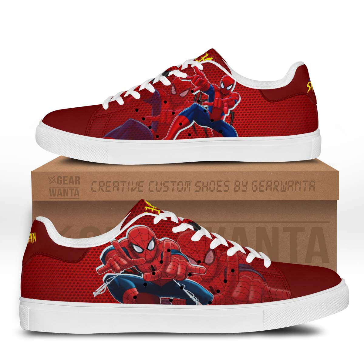 Avengers Spiderman Stan Shoes Custom-Gear Wanta