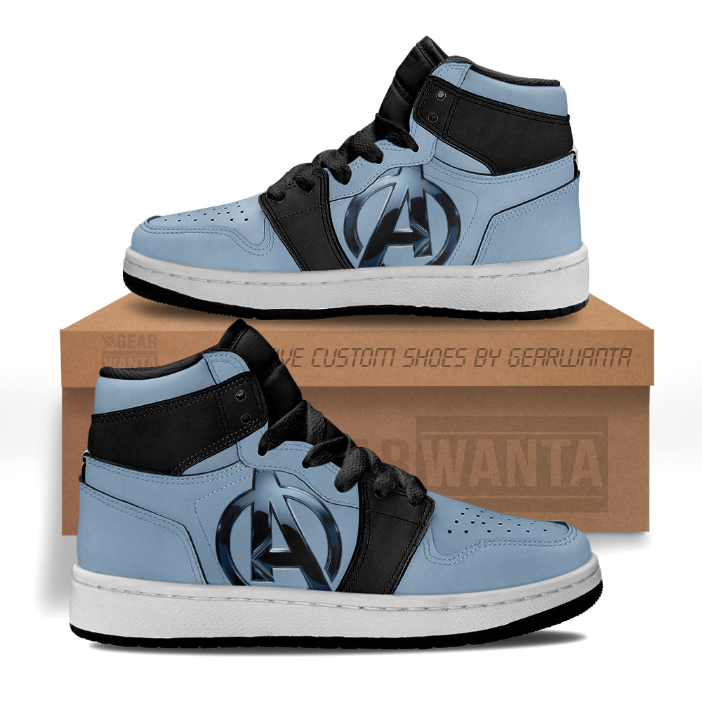 Avengers Symbols Superhero Kid Sneakers Custom-Gear Wanta