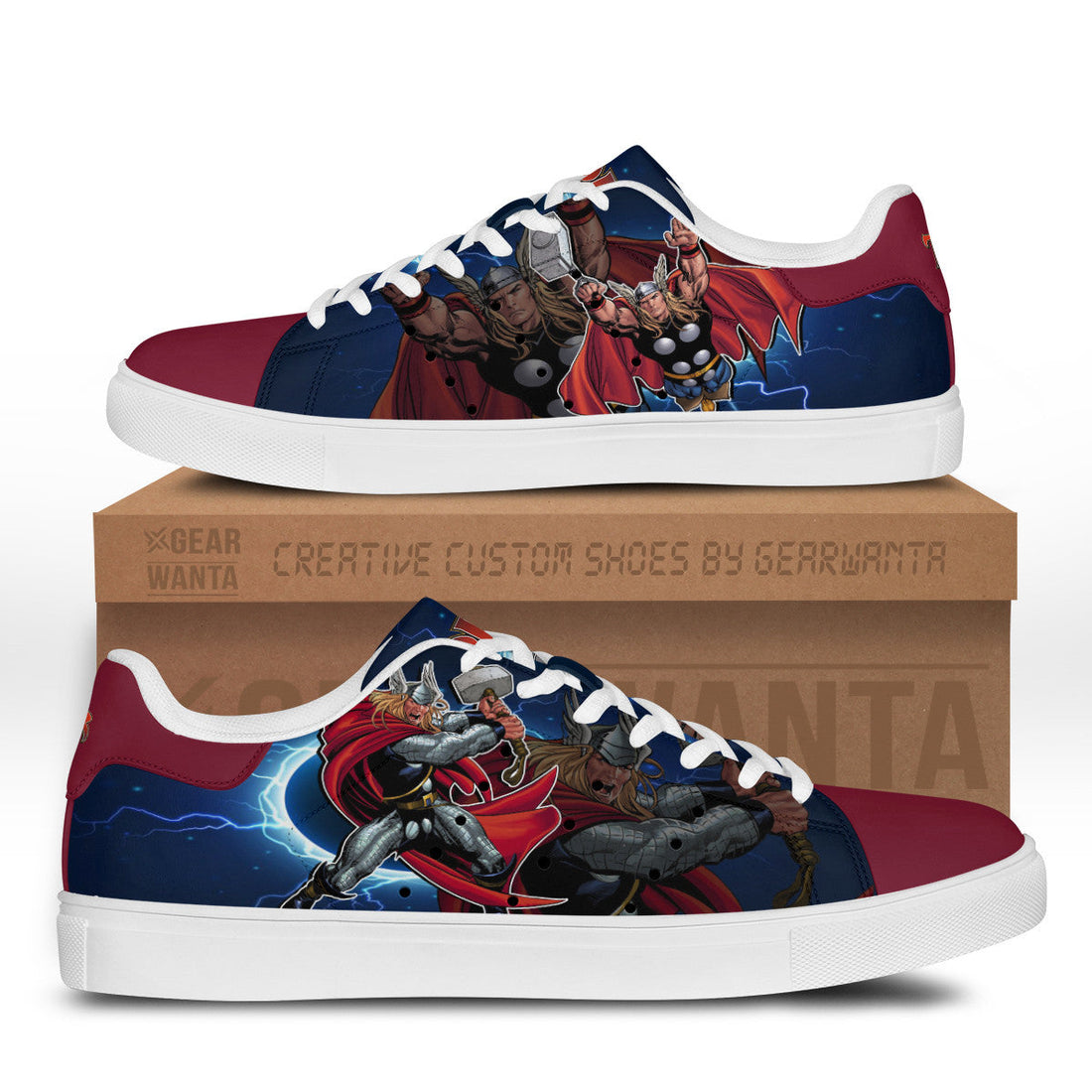 Avengers Thor Stan Shoes Custom-Gear Wanta