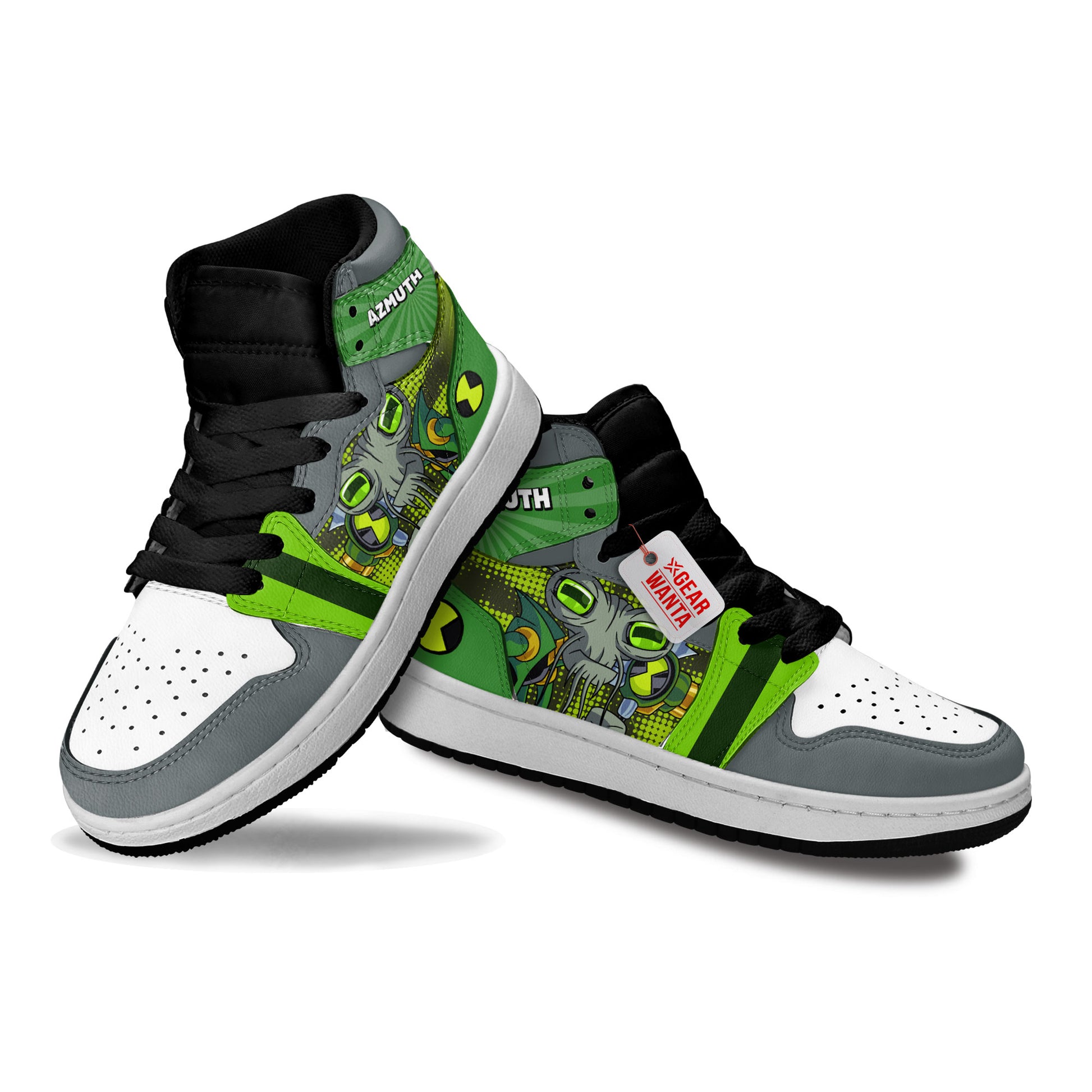 Azmuth Kid J1s Sneakers Cartoon Collection - Gearwanta.com